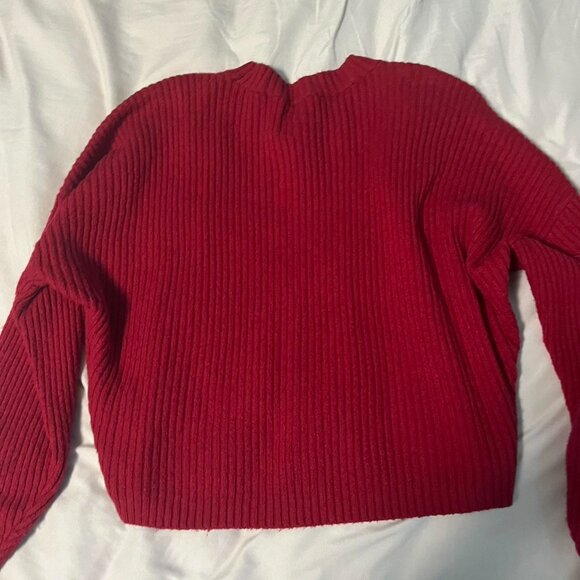 Women's Red Jumper - Picture 2 of 2